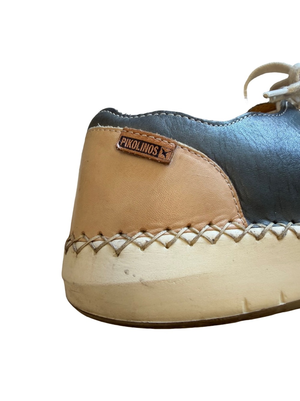 PIKOLINOS Mesina Sapphire Leather Sneakers Size 39 / Size 8-8.5 - Picture 8 of 10